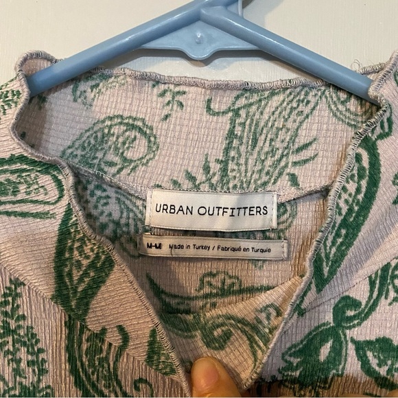 Urban Outfitters Paisley Mini Dress Size Medium - Picture 6 of 12